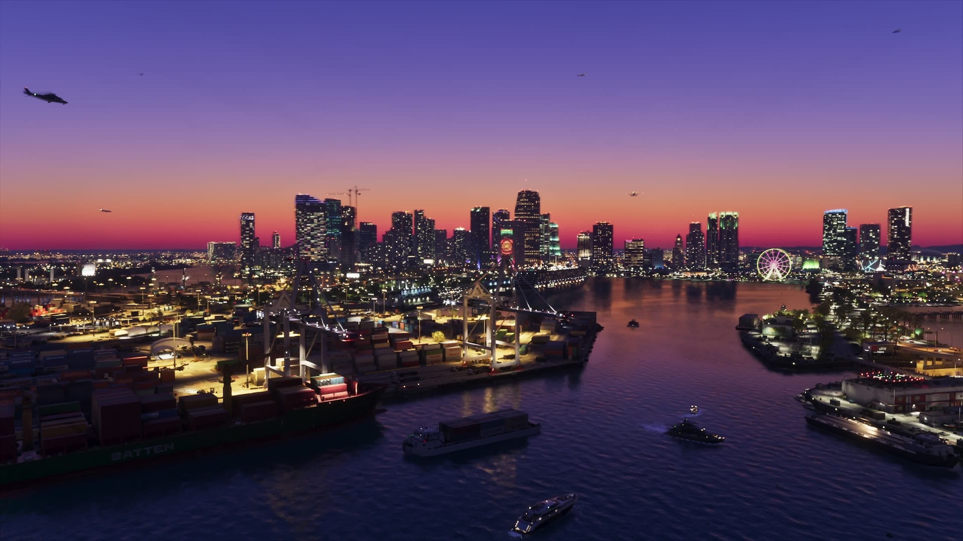 Official GTA 6 key art from Rockstar Games