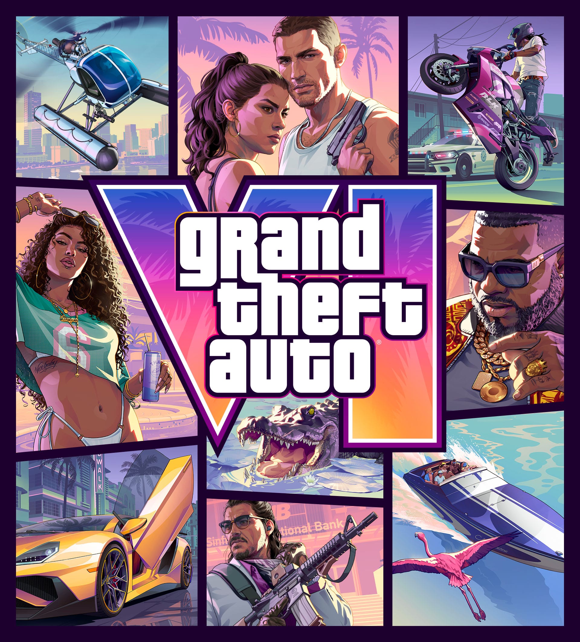 Official GTA VI poster art from Rockstar Games, used to illustrate the confirmed price guide